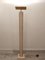 Vintage Travertine and Brass Floor Lamp, Image 1