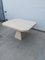 Vintage Travertine Dining Table, 1970s 2