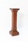 Oak Gothic Revival Carved Pedestal, 1900s 6