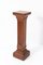 Oak Gothic Revival Carved Pedestal, 1900s 2