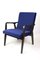 Chaise Bleue Vintage en Jade, 1970s 1