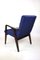 Blauer Vintage Jade Chair, 1970er 4