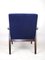 Blauer Vintage Jade Chair, 1970er 7