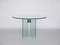 Circular Glass & Brass Dining Table by Peter Ghyczy, 1970s 8