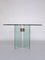 Circular Glass & Brass Dining Table by Peter Ghyczy, 1970s 11