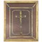 Late-19th Century French Crucifix with Frame 1