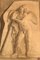Lápiz antiguo de Angel de papel de Jens Adolf Jerichau, 1852, Imagen 2