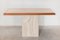 Table Console en Travertin de Stone International, Italie, 1970s 3