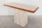 Table Console en Travertin de Stone International, Italie, 1970s 2