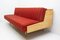 Mid-Century Folding Sofa Bed, Czechoslovakia, 1960s, Image 2