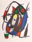 Litografía Mirò Lithographe II con plato IV de Joan Mirò, 1975, Imagen 1