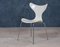 Modell 3108 Lily Esszimmerstühle von Arne Jacobsen für Fritz Hansen, 1976, 6er Set 1