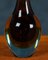 Mid-Century Murano Brown & Orange Vase, Image 3