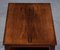 Mid-Century Rosewood Side Table with Shelf from FKF 10
