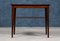 Mid-Century Rosewood Side Table with Shelf from FKF 5