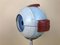 Vintage Italian Anatomical Human Left Eye Model in Plastic from Paravia, 1960s 8