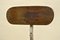 French Industrial Cream Metal and Wood Work Stool with Chair Back rom Flambo, 1950s 5