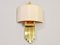 Hollywood Regency Brass Sconce from Lumica, 1970s 2
