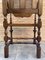 Louis XVI Style French Carved Walnut Armchair with Reed Seats, Image 11