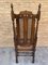 Louis XVI Style French Carved Walnut Armchair with Reed Seats, Image 14