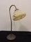 Art Deco Tischlampe aus patiniertem Metall 9