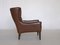 Mid-Century Scandinavian Leather Armchair, 1960s 10