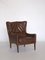 Mid-Century Scandinavian Leather Armchair, 1960s 13