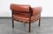 Rosewood Club Chair with Leather Upholstery by Arne Norell for Coja, 1960s 8