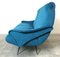 Blaues Sofa von Nino Zoncada, 1950er 5