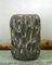 Medium Vase in Dunkelgrau Steingut von Christina Muff 3