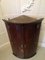 Antique George III Mahogany Hanging Bow-Front Corner Cabinet, Image 9