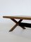 Steel & Wenge Wood Coffee Table, 1960s 2