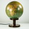 Beleuchteter Glas Globus von Räth, 1920er 2