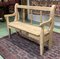 Light Oak and Chestnut Bench 5