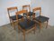 Dining Chairs from Passoni Udine Italia, 1960s, Set of 4 1
