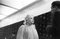 Marilyn In Grand Central Station Gelatin Resin Print, Framed In Black by Ed Feingersh for GALERIE PRINTS, Image 1