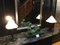 Lampade da tavolo Art Deco in ferro battuto di Degué, anni '20, set di 2, Immagine 5