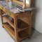 Art Nouveau Shelving Unit In Walnut, Bronze and Portoro Marble, Image 2