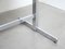 Grande Table en Palissandre avec Structure en Chrome, 1970s 15