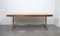 Grande Table en Palissandre avec Structure en Chrome, 1970s 4