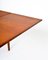 Mesa de comedor extensible danesa Mid-Century moderna de teca de AM Mobler, Imagen 14