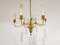 Vintage Brass Pineapple Chandelier from Boulanger, 1960s, Image 2