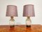 Ceramic Pineapple Table Lamps, 1960s, Set of 2 5