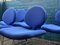 Blue Gabriel Dining Chairs by Olivier Mourgue for Airborne, 1968, Set of 6 14