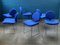 Blue Gabriel Dining Chairs by Olivier Mourgue for Airborne, 1968, Set of 6 4