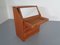 Teak Tambour Secretaire from Dyrlund, 1960s, Imagen 5