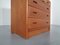 Teak Tambour Secretaire from Dyrlund, 1960s, Imagen 20