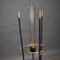 Italian Hand Blown Murano Glass & Brass Floor Lamp from Stilnovo, 1950s, Image 12