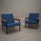 Vintage Dutch Lounge Chairs by Gijs van der Sluis, 1960s, Set of 2 8