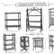 Nr. 1 Swivel Library Bookcase from Michael Thonet, 1904 6